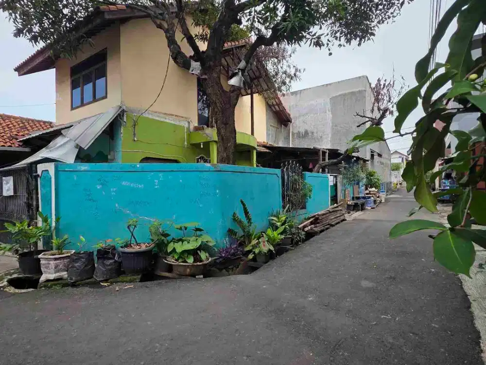 jual rumah hitungan tanah di perwakilan Pondok kopi dekat stasiun cakung klender baru Jakarta Timur