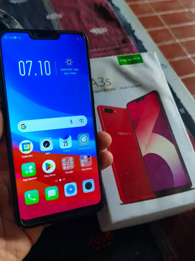 Oppo a3s ram 6 gb / memory128 gb