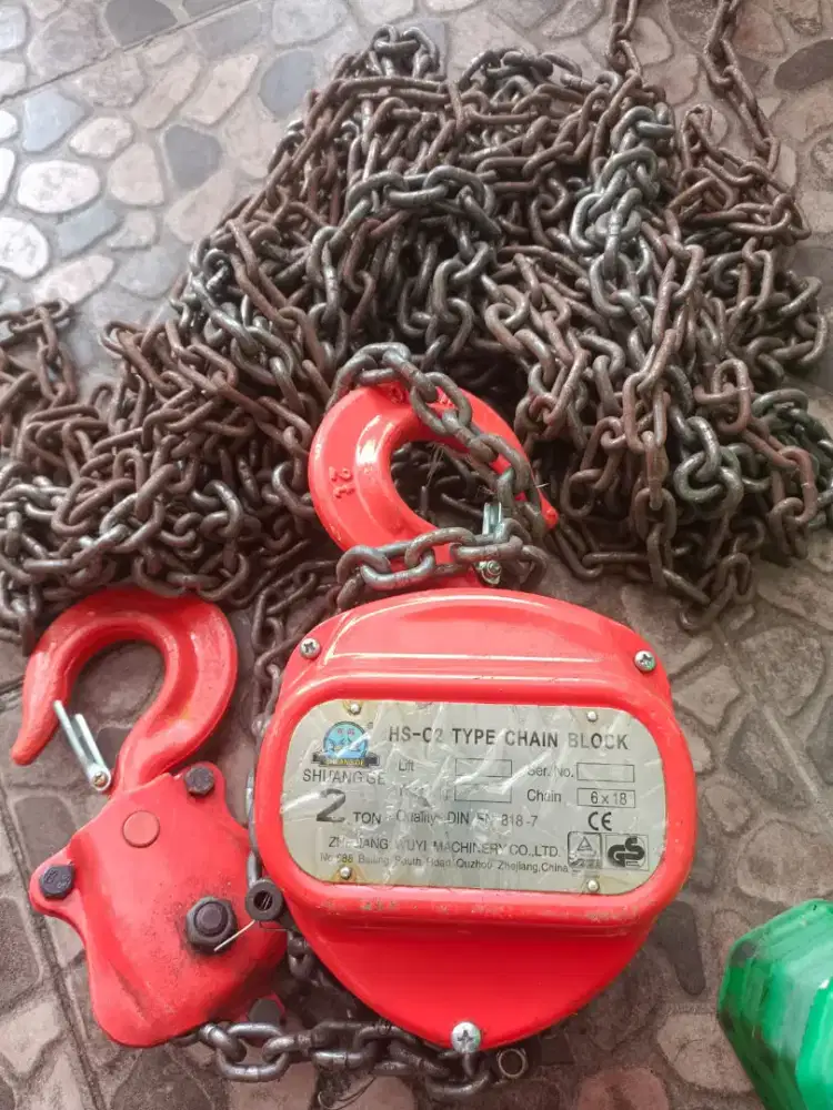 Dijual chain block 2 ton