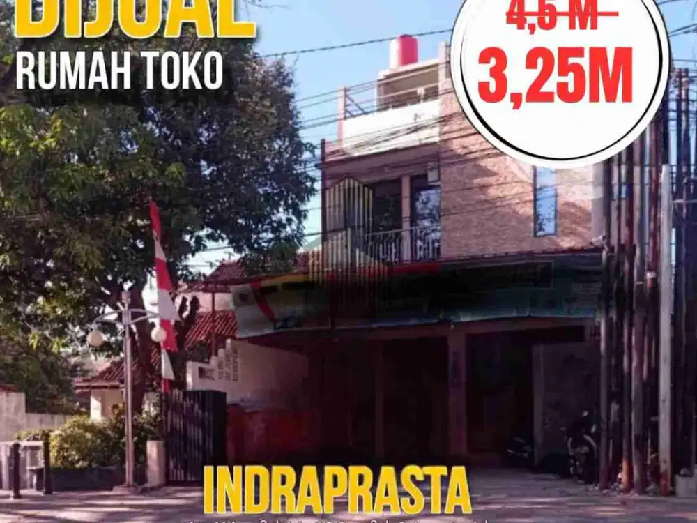 DIJUAL MURAH RUKO INDRAPRASTA  SEMARANG KOTA