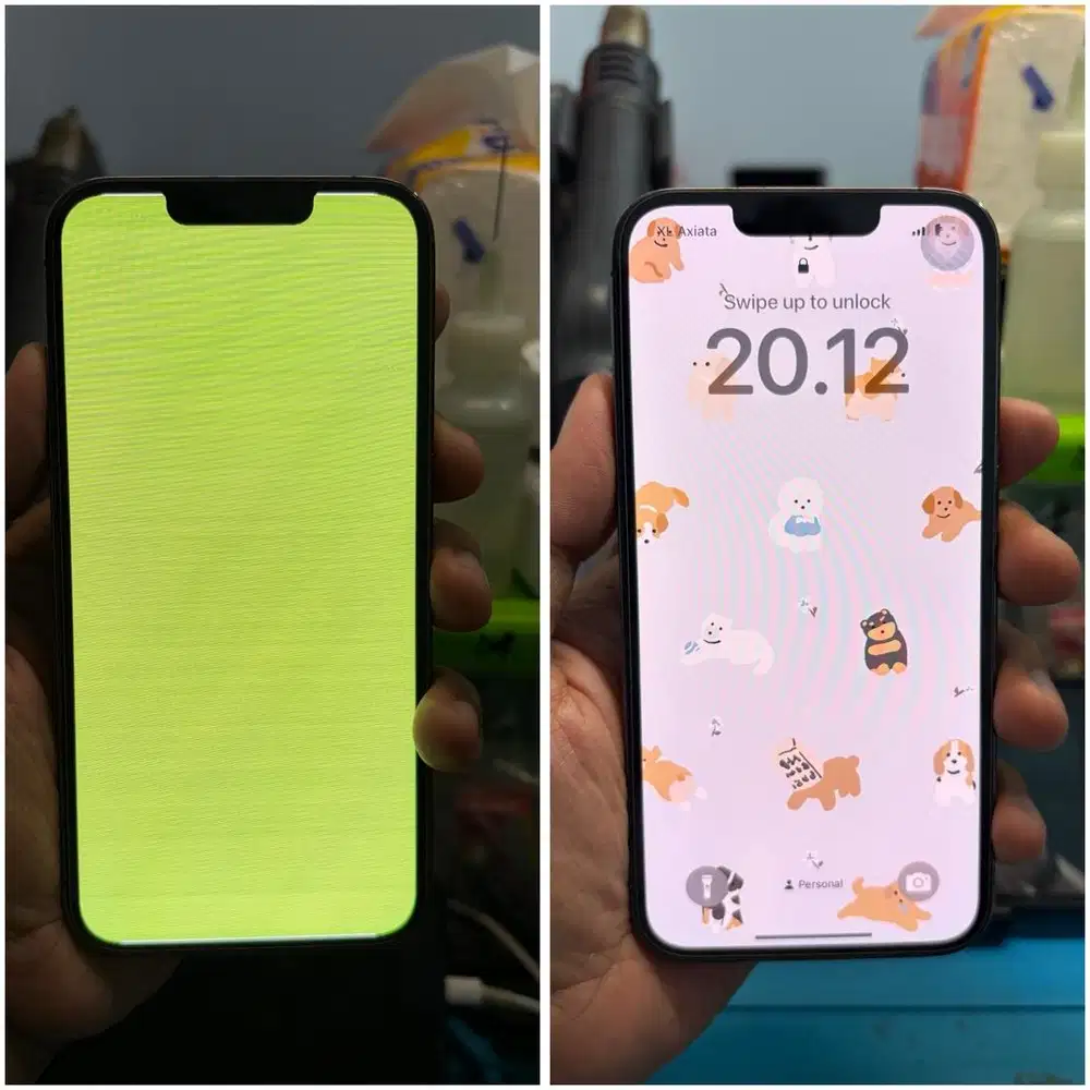 Perbaikan layar hijau / putih di iphone 13 pro dan iphone 13 promax
