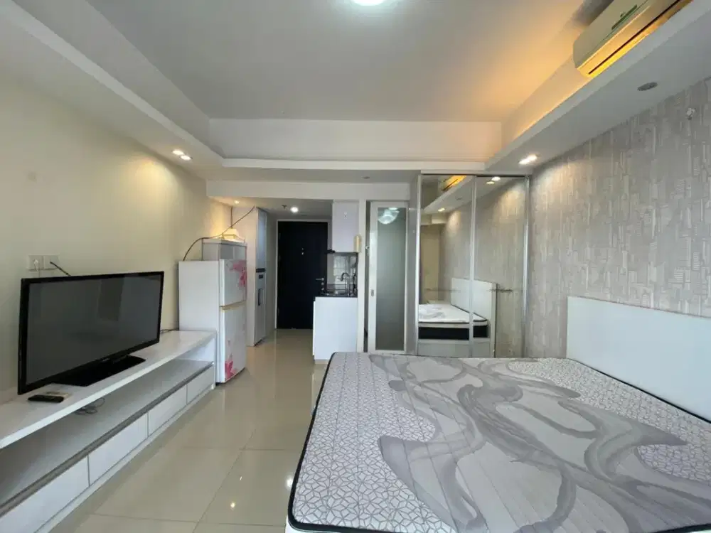 Disewakan Cepat Apartement Ambassade Residence 1 BR Luas 38 M2 Strategis Unit Jaksel