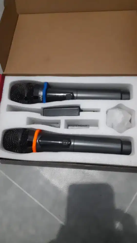 Mic wirless dan soundcard