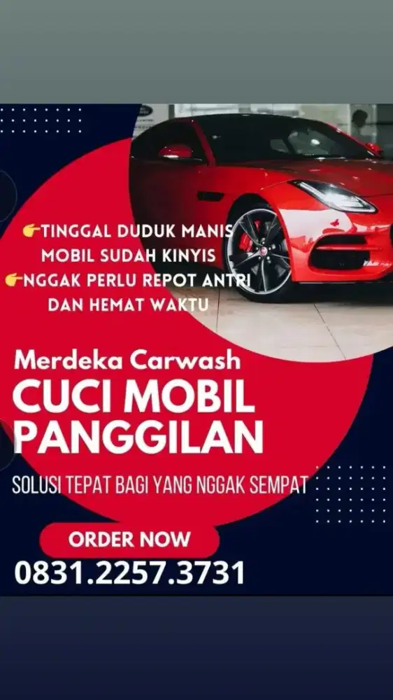 Cuci mobil panggilan