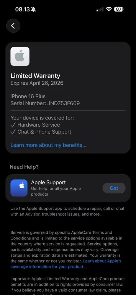 Iphone 16 Plus 128 Black Digimap