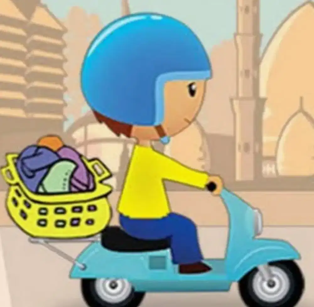 KURIR LAUNDRY MERANGKAP CUCI PACKING