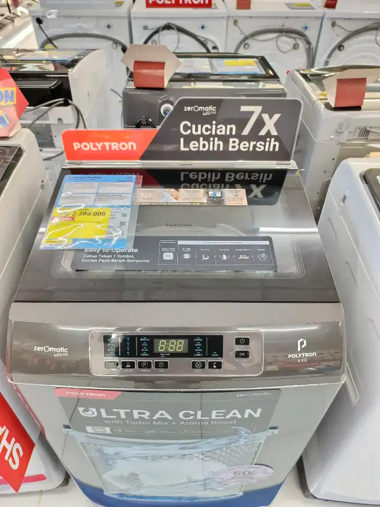 mesin cuci 1tabung polytron