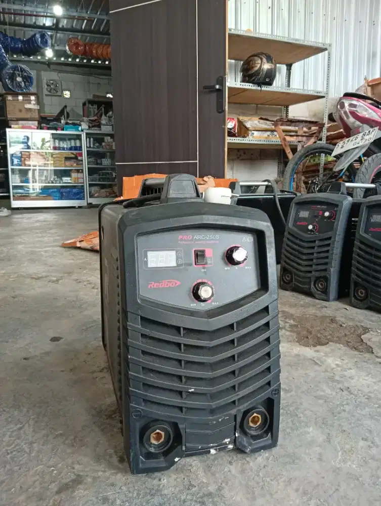 MESIN LAS BEKAS MMA 250A 1 PHASE REDBO PRO BEKAS 250 AMPERE MMA SMAW