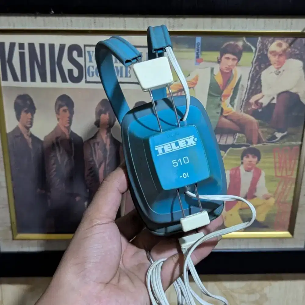 Headphone Headphones Headset Vintage Retro Jadul TELEX