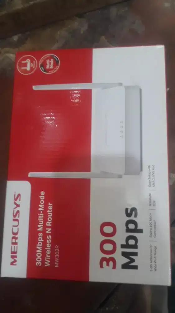 Router masih lengkap dus buk  nya..normal sudah ga dipakai lg