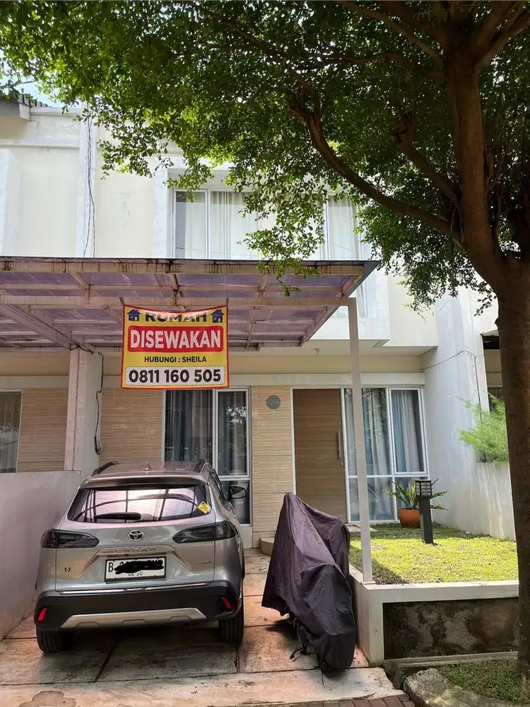 DISEWAKAN RUMAH GARDENS AT CANDI SAWANGAN DEPOK (SEMI FURNISHED)
