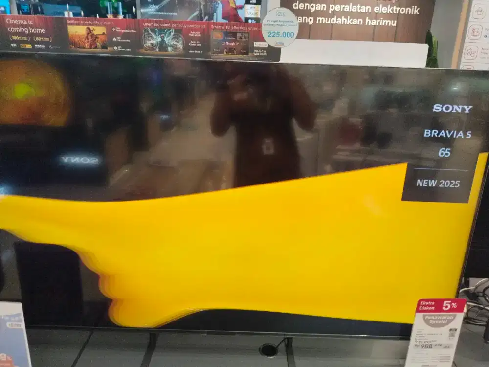 SONY LED GOOGLE TV 4K 65