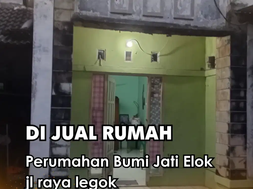 Di Jual !!! Rumah di Perum Bumi Jati Elok jl raya legok parung Panjang