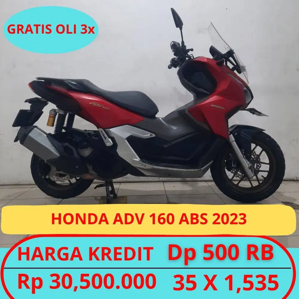 HONDA ADV 160 ABS 2023 DP HANYA 500 RIBU GUYSSS