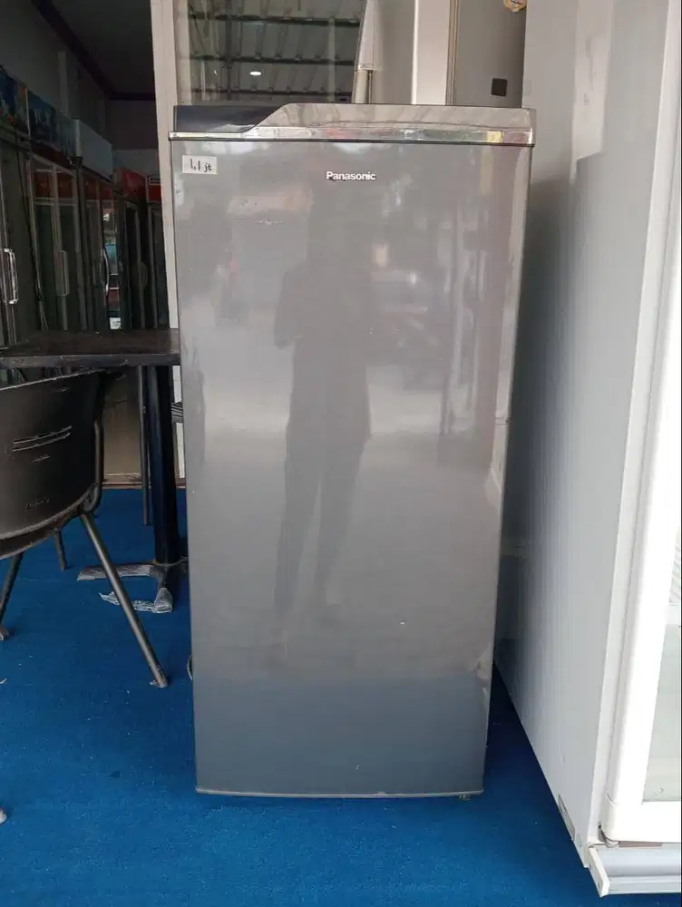 Kulkas bekas murah 1 pintu merk panasonic normal jaya, nyes maksimal