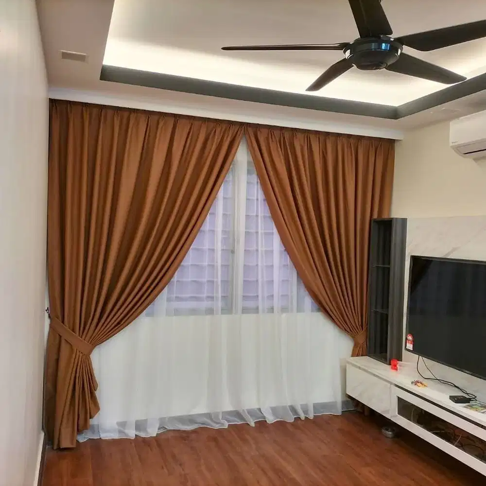 Dijual Gorden Blackout Pasang Skat Klinik Hordeng Gordyn Vitrase