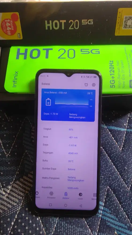 Dijual Infinix hot20 5g