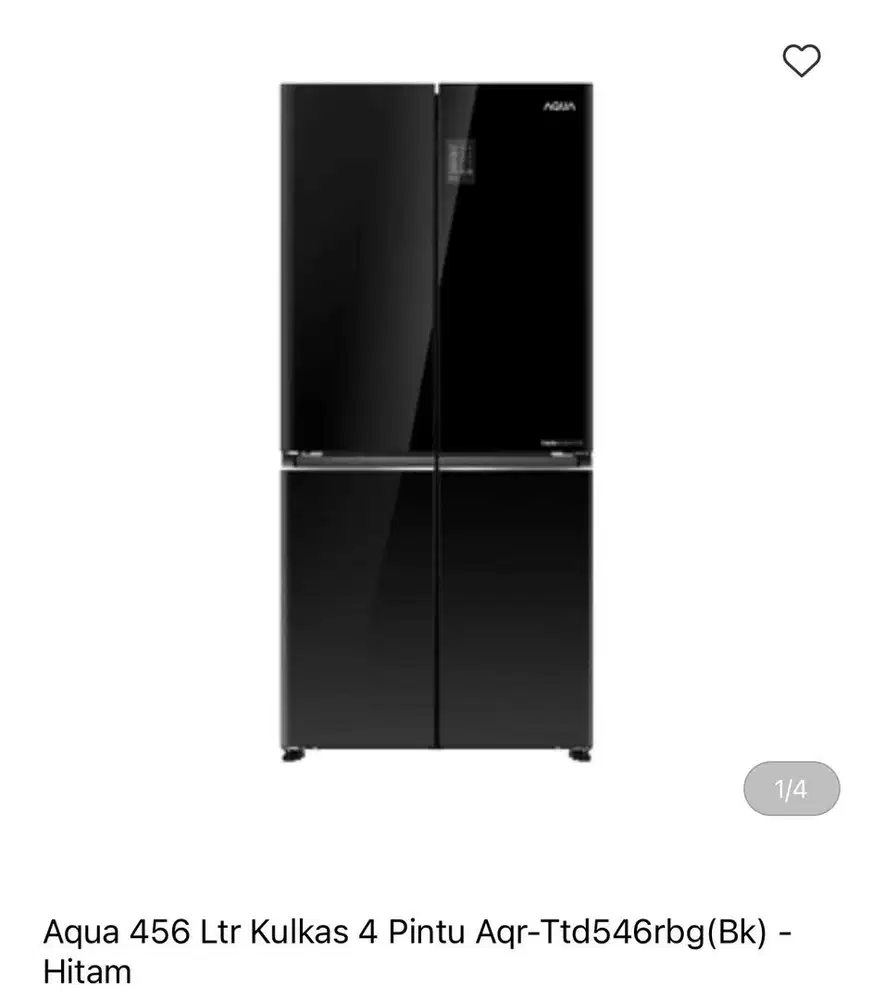 AQUA kulkas 4 pintu bisa cicilan syarat ktp