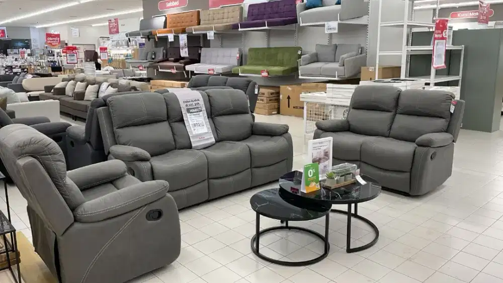 PROMO SOFA SET RECLINER