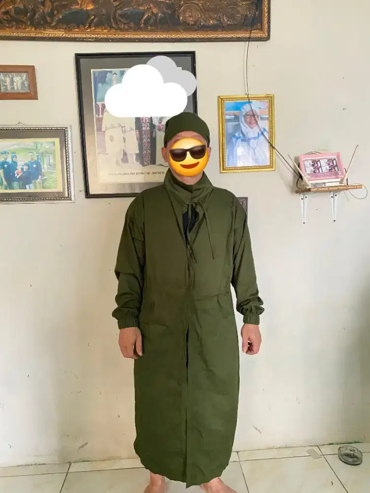 Jubah jas operasi perawat dokter