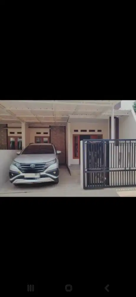 Di jual rumah baru siap huni bebas banjir