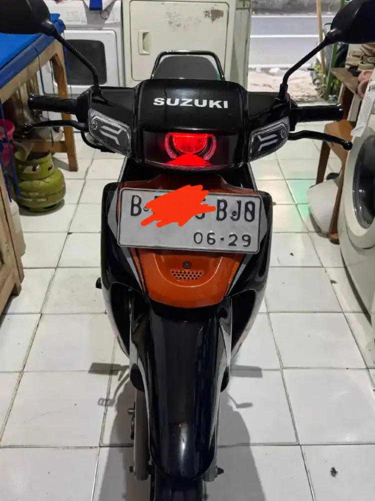 Satria 2tak Tahun 2003 komplit