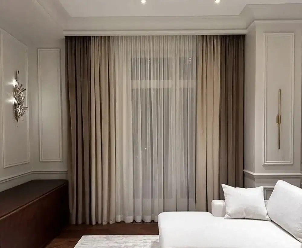 Gorden minimalis/gordyn blackout/hordeng/tirai kantor/rolblinds/blind