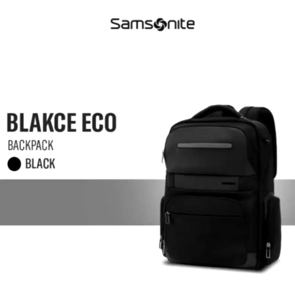 Blackpack Samsonite Blackce ECO III Tcp Authentic Black