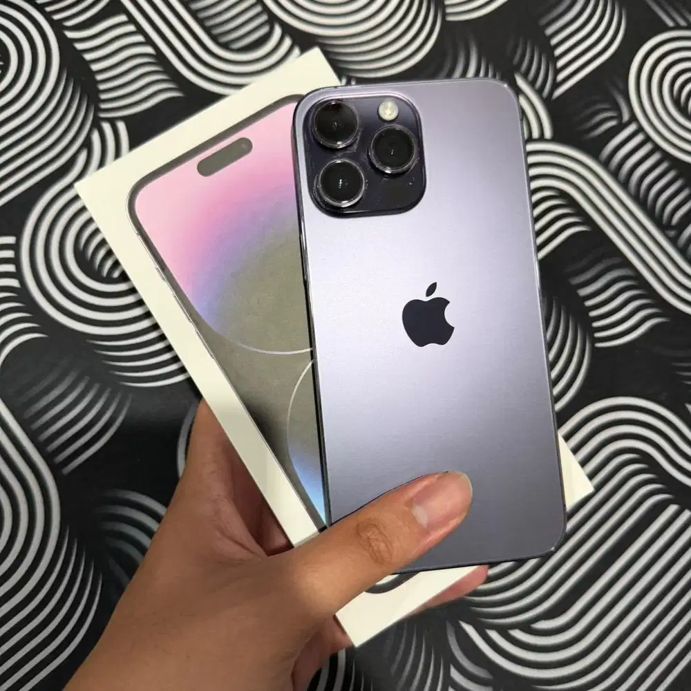iPhone 14 Pro Max 128gb iBox Deep Purple Second Fullset
