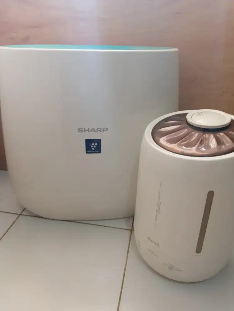 dijual air purifier Sharp FP-J3OY+Deerma F600 air humidifier