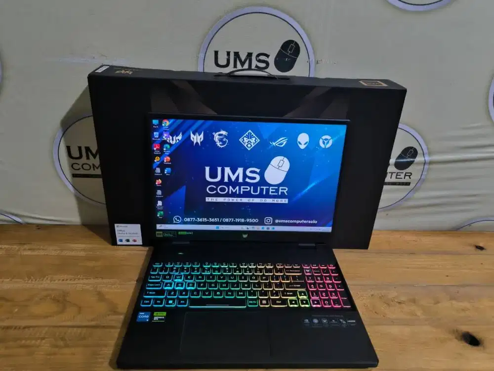 ACER PREDATOR HELIOS NEO 16 CORE I5 13450HX Ram 8GB SSD 512GB RTX4050