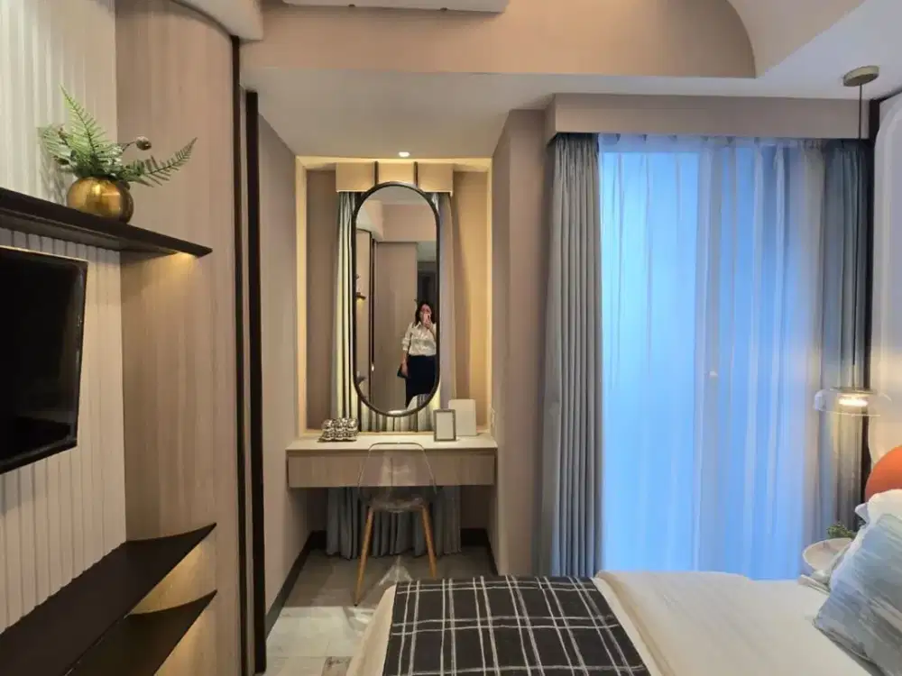 DISEWAKAN APARTEMEN BELLA DIATAS MALL PAKUWON CITY ALL NEW FURNISHED UNIT APARTEMEN TERBARU DENGAN PERABOTAN BARU LENGKAP