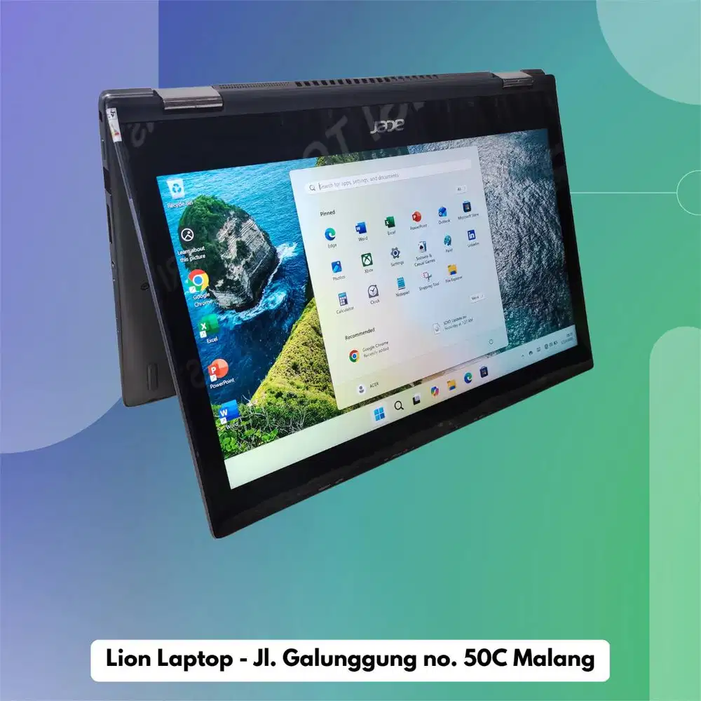 2 in 1 Flip Core i5 Gen 8 8/256 Acer Spin SP513-52N [13|12]