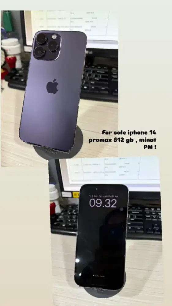 Di jual hp iphone 14 pro max