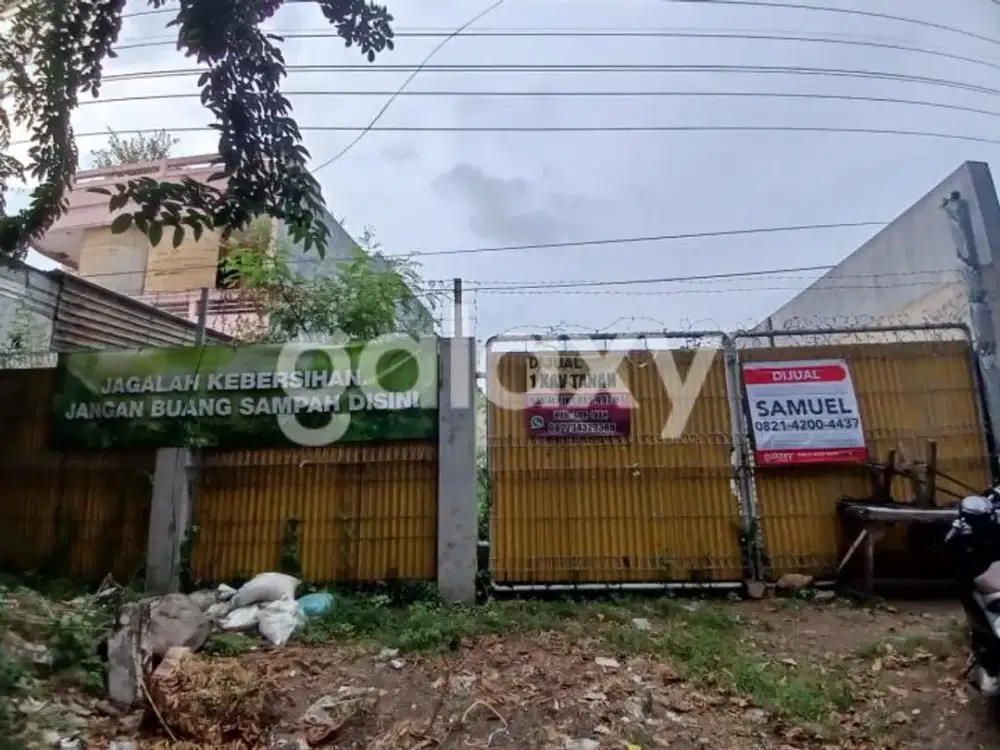 tanah semi bangunan di raya Tanjung Sari