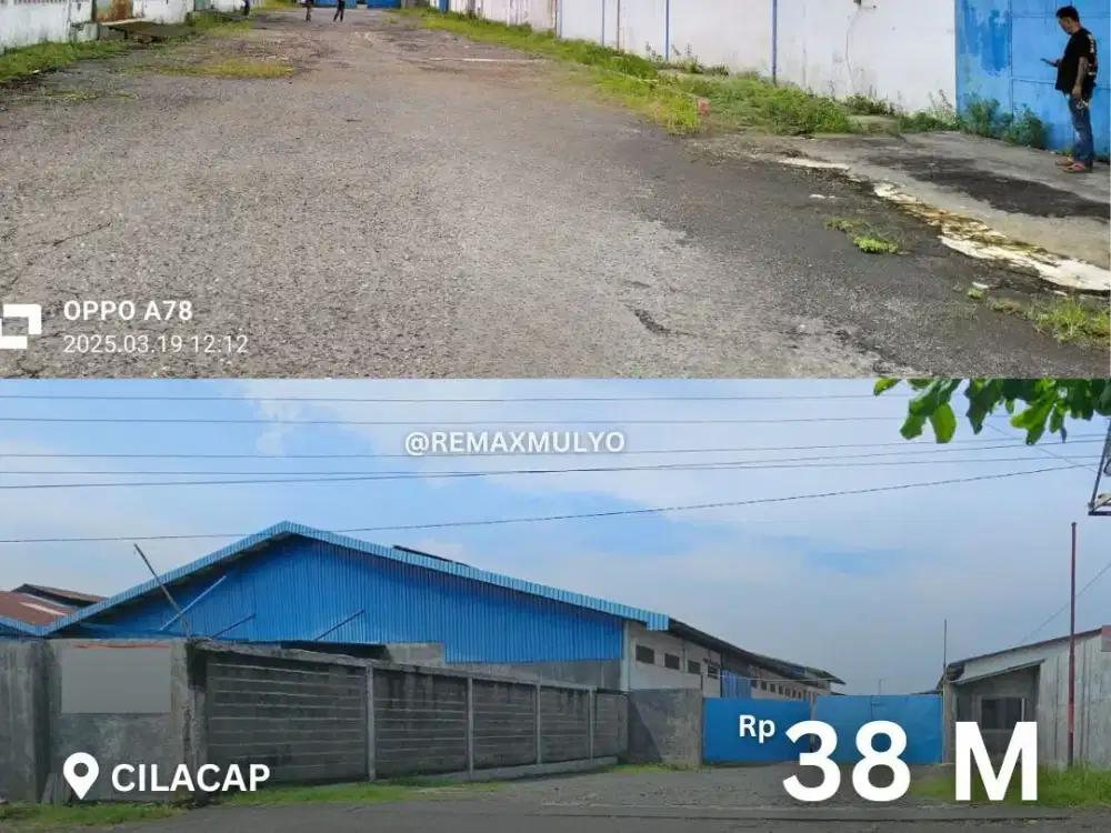 Dijual Gudang Industri Wilayah Cilacap