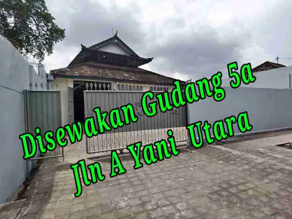 Disewakan Gudang 5a di Jln A Yani Utara Denpasar Bali