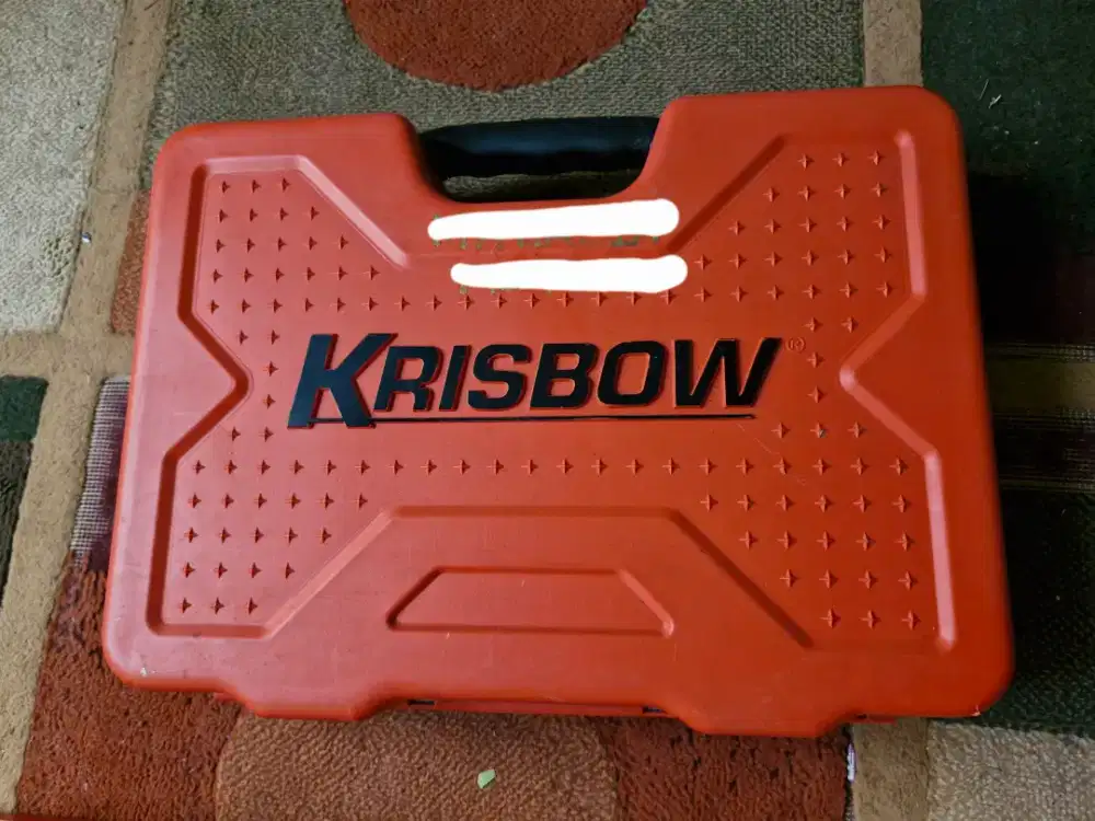krisbow set 78 pcs perkakas mekanik