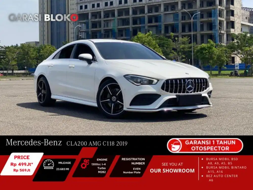 MERCY LANGKA ! CLA200 Mercedes Benz CLA200 AMG C118 Coupe 2019