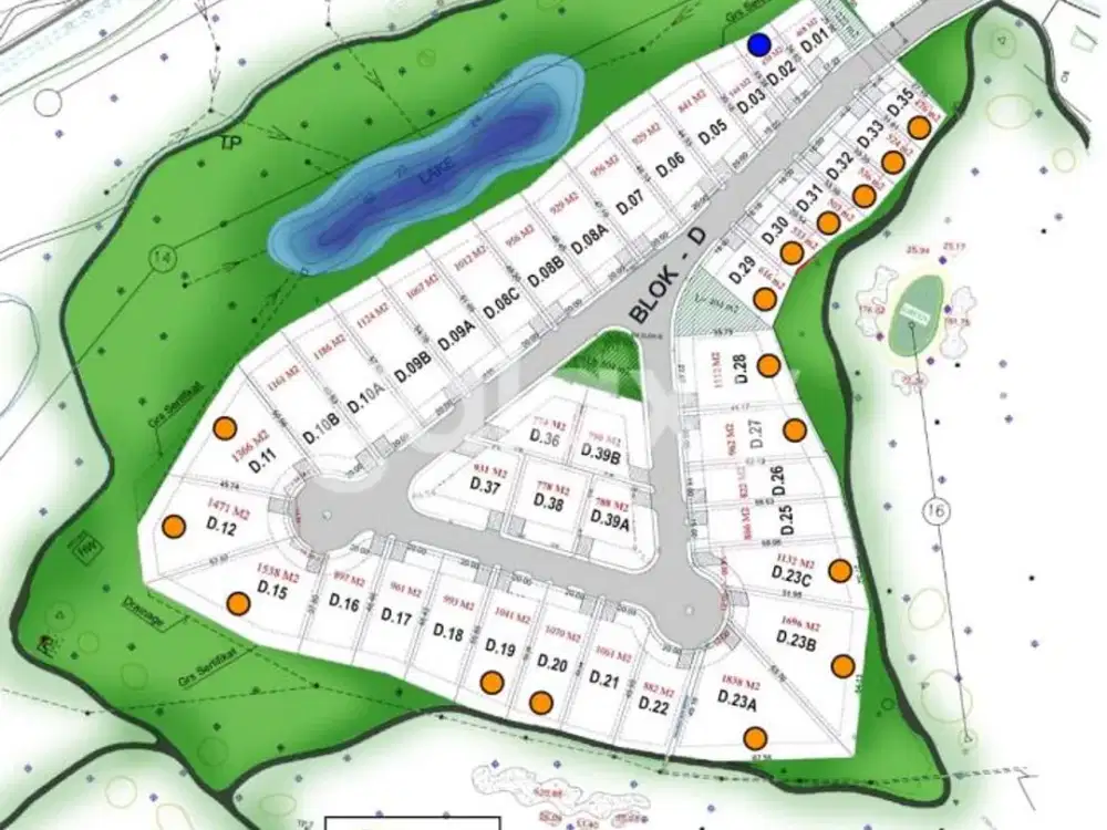 kavling Bukit Darmo Golf. View Golf Selangkah ke pakuwon mall