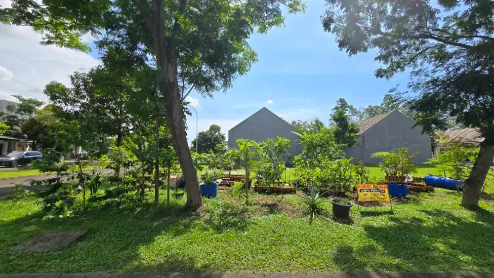 Dijual Termurah KAVLING HOEK CLUSTER DHANA, SUVARNA SUTERA 16x17M