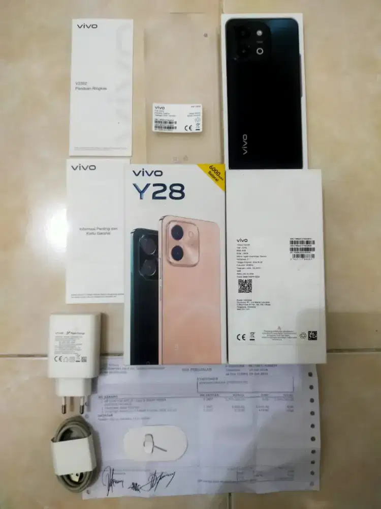Vivo Y28 6/128 asli Vivo bukan barang refurbish