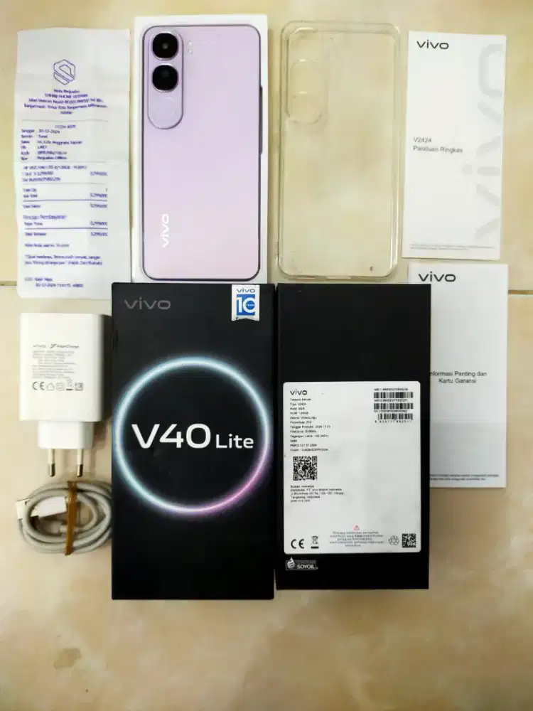 Vivo V40 lite 8/128 dan 8/256 asli Vivo bukan barang refurbish