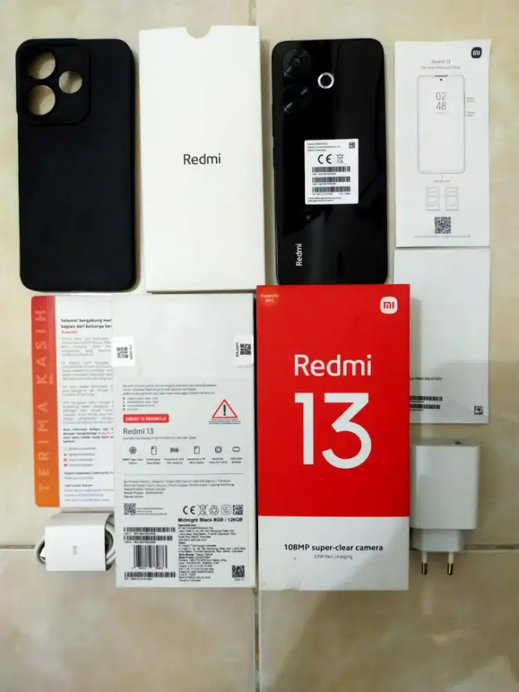 Redmi 13 seperti baru 8/128