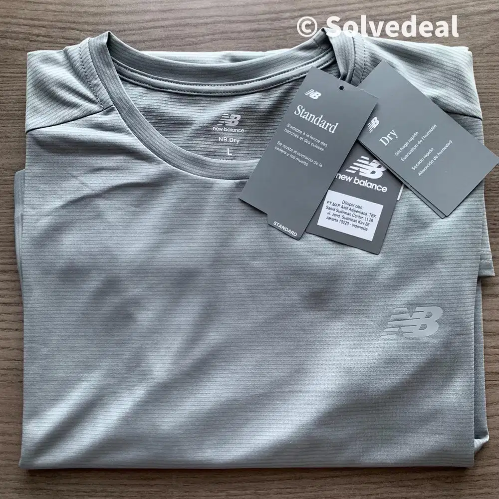 Kaos New Balance Sport Essentials Mens Tshirt Grey