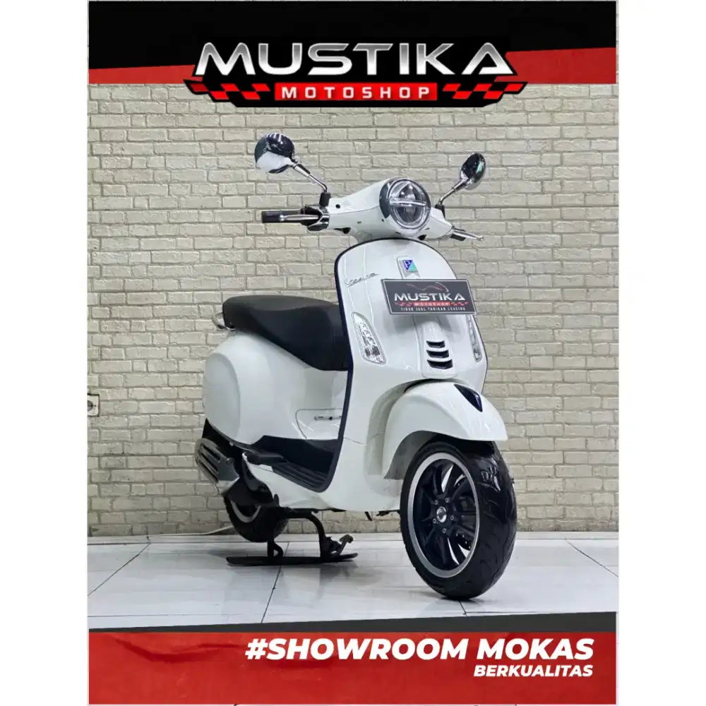 Perfect Condition!!Vespa Primavera S 150cc ABS 2022 White-Mustika