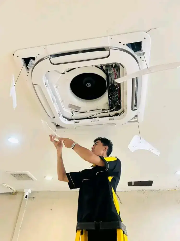 SERVICE AC KULKAS MESIN CUCI POMPA AIR BONGKAR PASANG AC