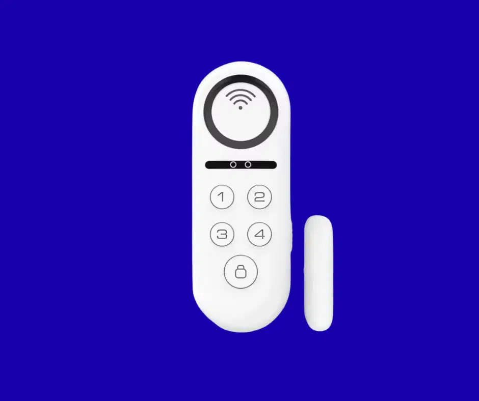 WiFi Door Magnetic Alarm support app tuya