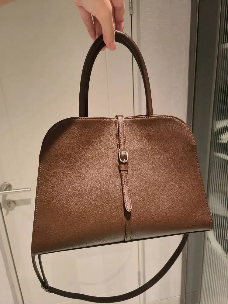 Preloved Monorow Blanc Medium Korean Bag Original