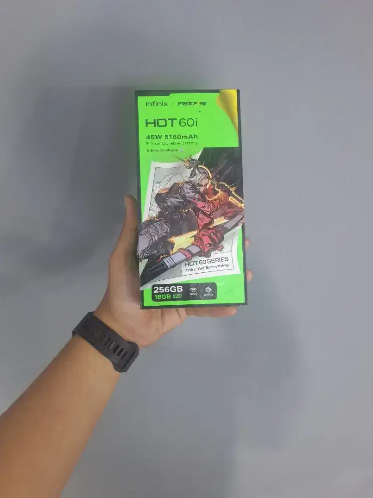 Infinix Hot 60i 8/256 Garansi Resmi 12 Bulan
